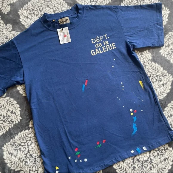 Gallery Dept Paint Splatter T-Shirt - Picture 1 of 3
